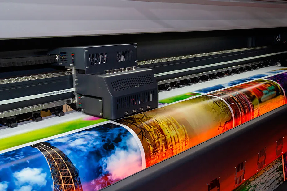 Impresión de gran formato en el taller VGA Print